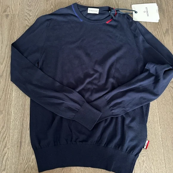 NWT Moncler Crew Neck - Picture 1 of 3